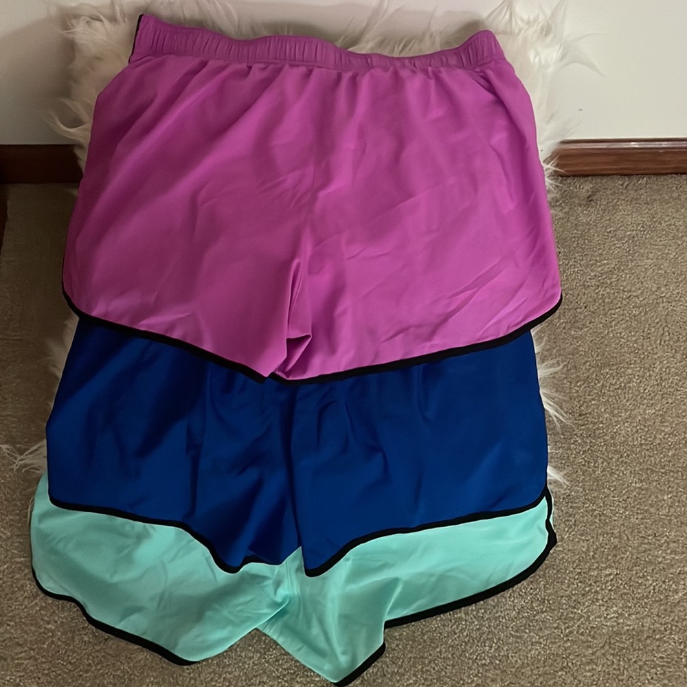 3 pair of Victoria’s Secret run shorts. Very good condition! 😊 - Picture 2 of 2